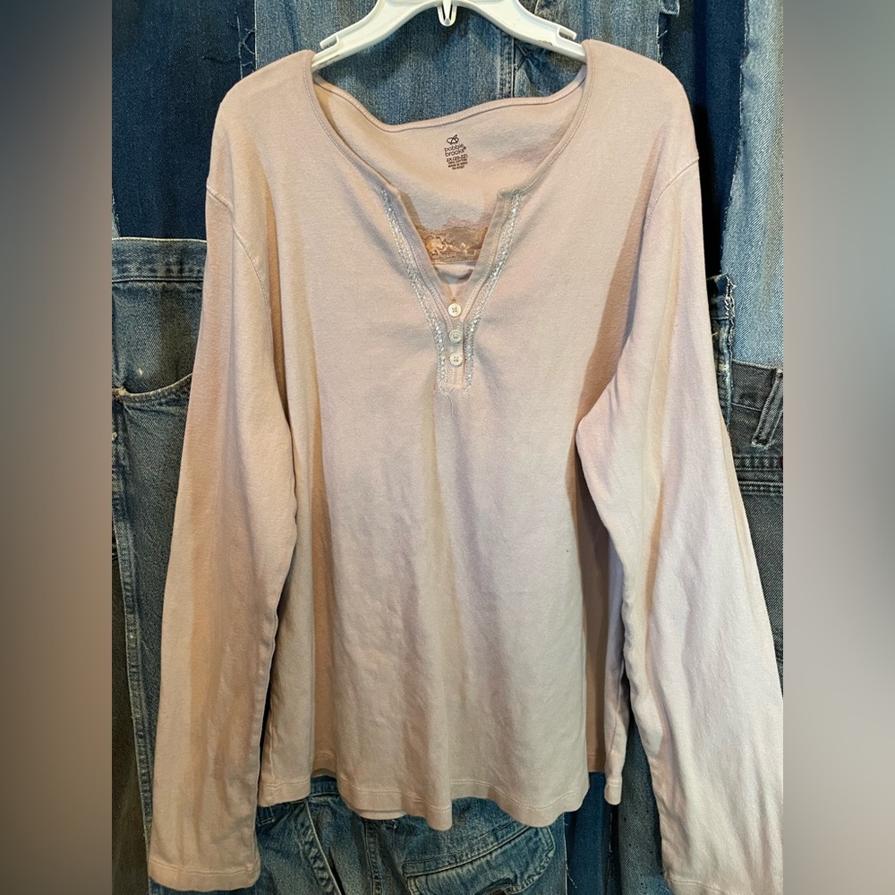 Beaded Tunic-style Top